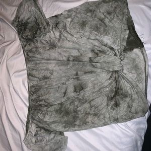 Cropped off the Shoulder Shirt